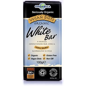 Organica White Chocolate Bar